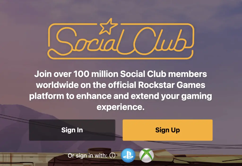 Rockstars games social club