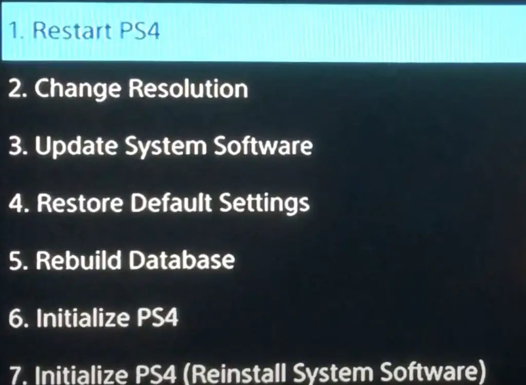 PS4 not turning on