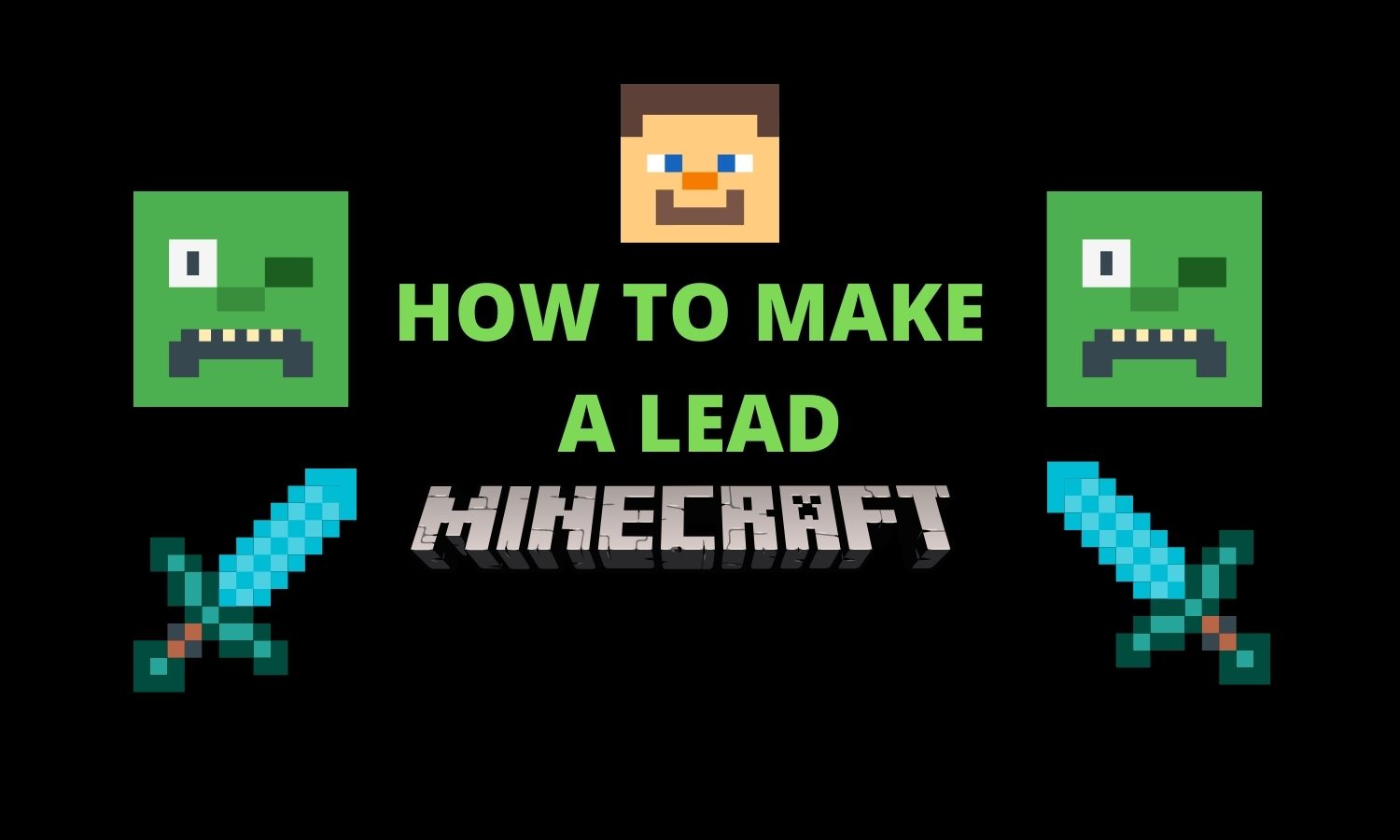 how to make a lead in minecraft