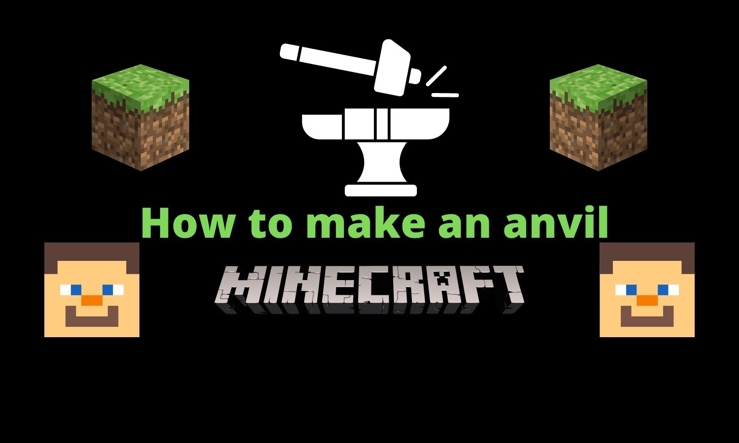 How to make an anvil in minecraft