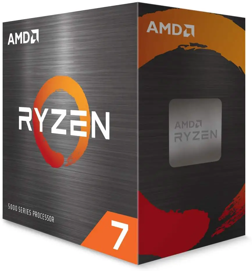 AMD Ryzen 7 5800X - Best CPUs for RX 580
