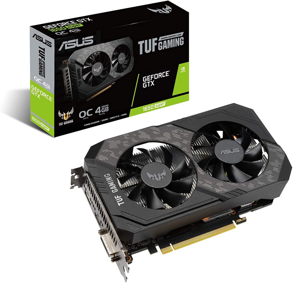 GeForce GTX 1650 Super - GPU for ryzen 3 3200g