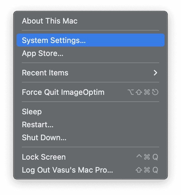 How to change admin name on mac